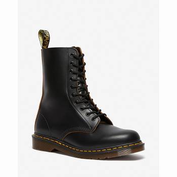 Dr Martens 1490 Vintage Made In England Mid Calf - Cierne Cizmy Panske, DR0056